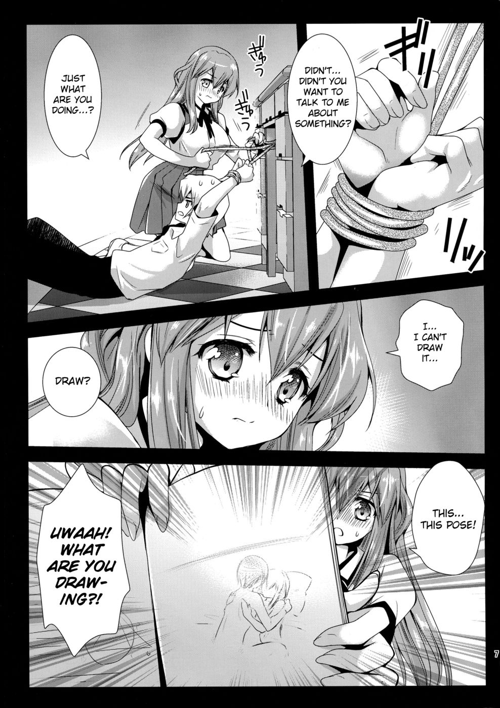 Hentai Manga Comic-Kotori Hang Up!-Read-7